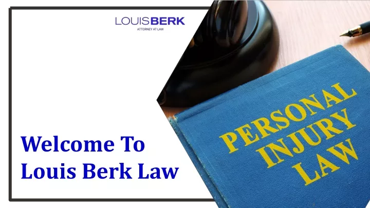 welcome to louis berk law