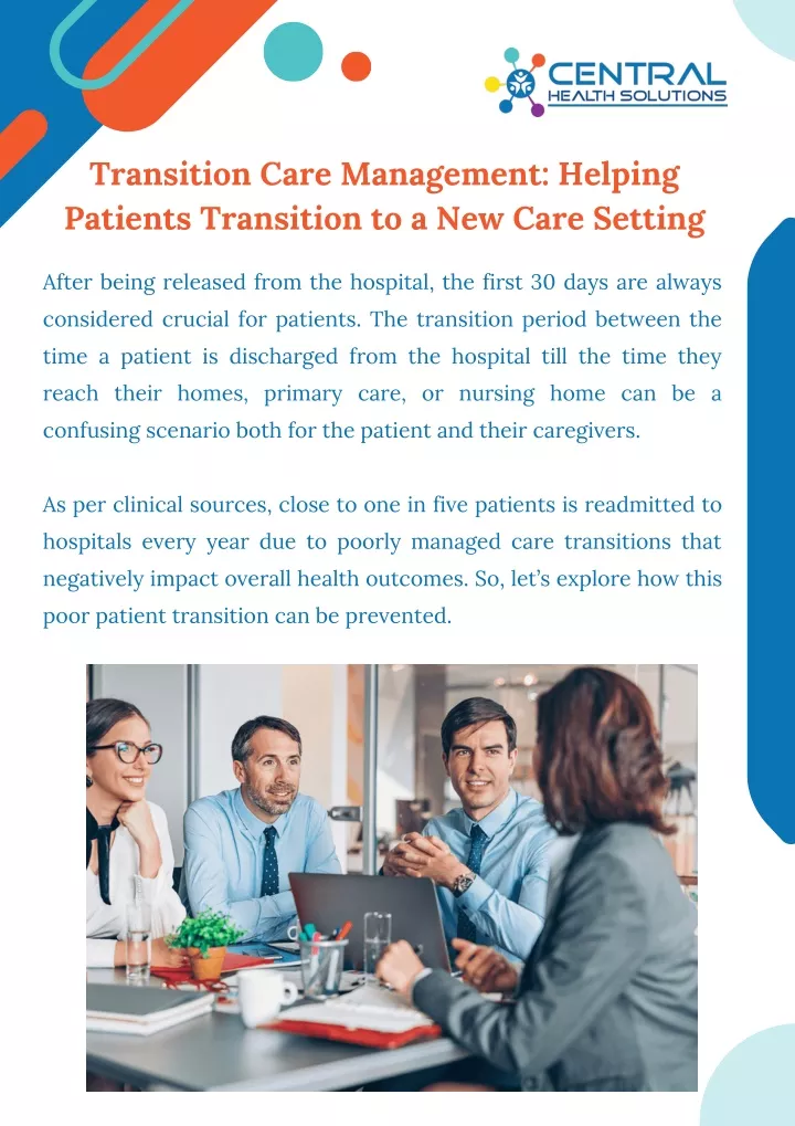 transition care management helping patients