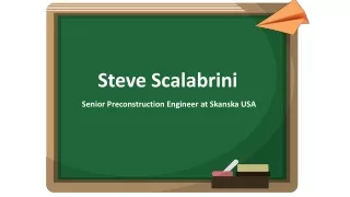 Steve Scalabrini - A Very Optimistic Person