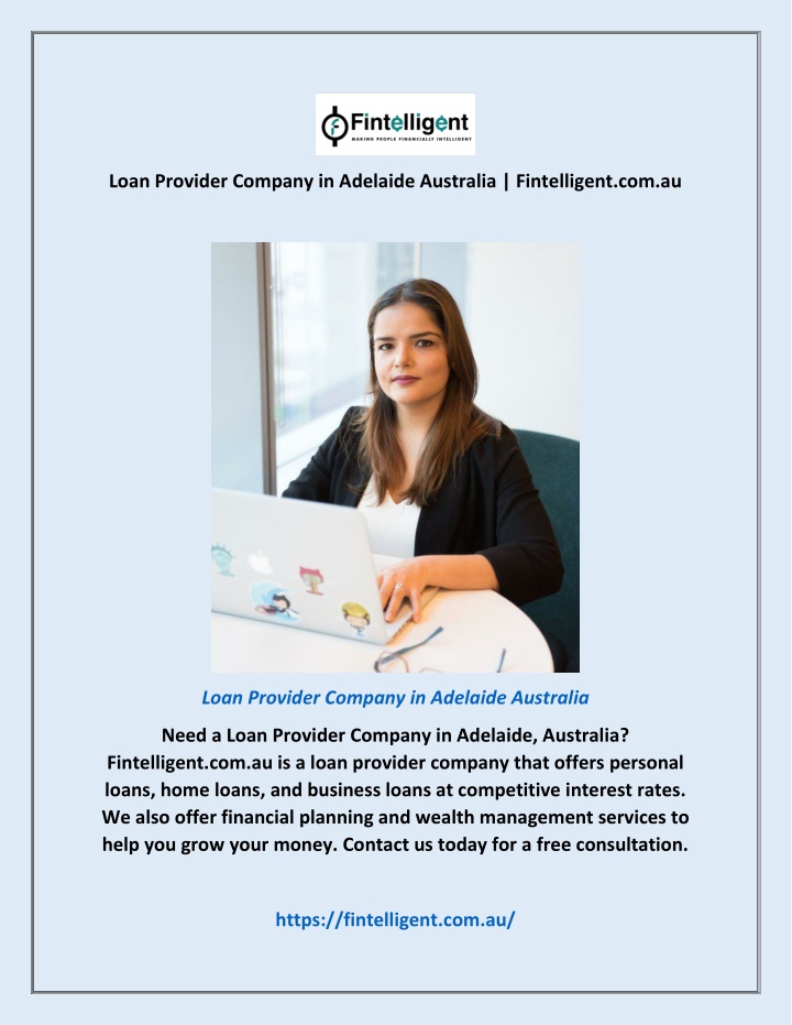 loan provider company in adelaide australia