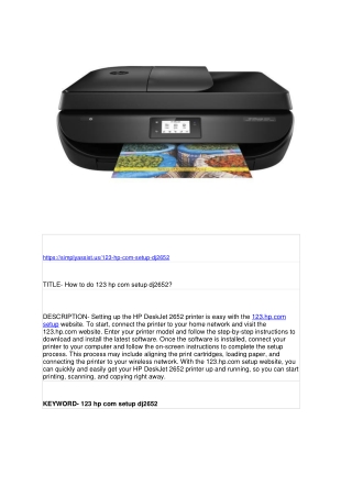 https simplyassist us 123 hp com setup dj2652