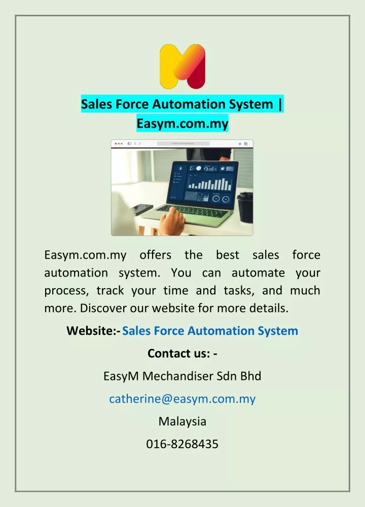sales force automation system easym com my
