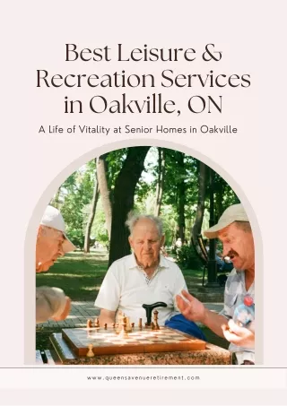Best Leisure & Recreation Services in Oakville, ON