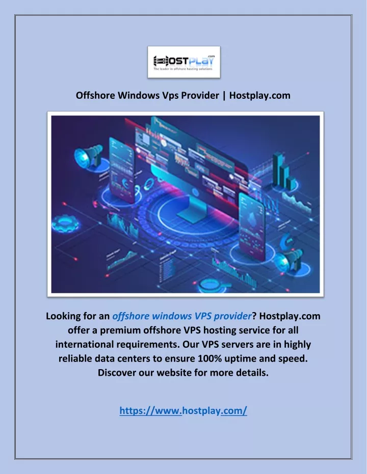 offshore windows vps provider hostplay com