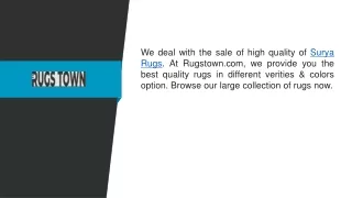 we deal with the sale of high quality of surya