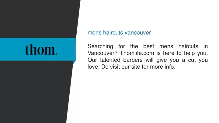 mens haircuts vancouver searching for the best