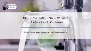 Ladera Ranch Repiping Company