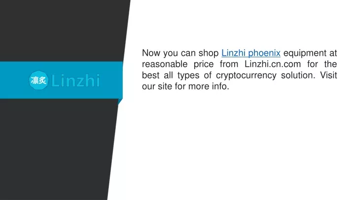 now you can shop linzhi phoenix equipment