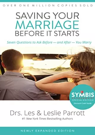 %Read% (pdF) Saving Your Marriage Before It Starts: Seven Questions to Ask
