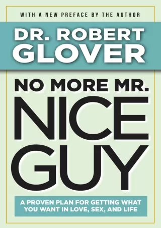 DOWNLOAD [EBOOK] No More Mr. Nice Guy