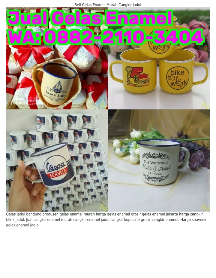 beli gelas enamel murah cangkir jadul