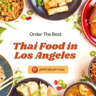 the best Thai food in Los Angeles is the perfect choice for a family dinner