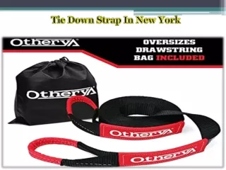 Tie Down Strap In New York