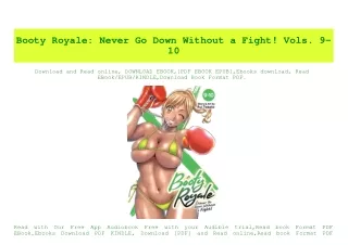 (READ-PDF!) Booty Royale Never Go Down Without a Fight! Vols. 9-10 (Ebook pdf)
