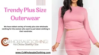 trendy plus size outerwear