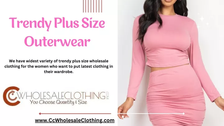 trendy plus size outerwear