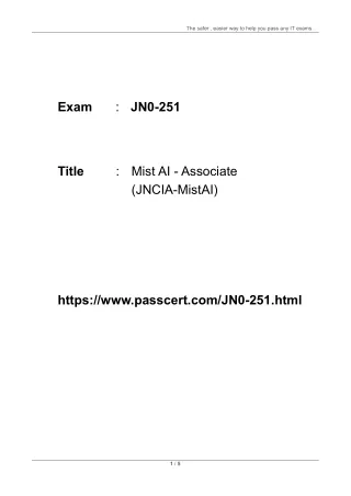 the safer easier way to help you pass any it exams