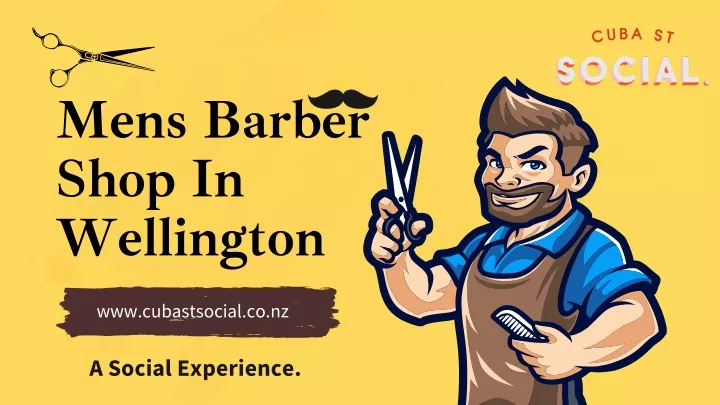 mens barber shop in wellington