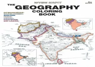 download Geography Coloring Book kindle