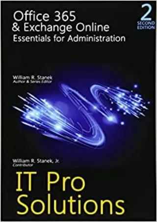 READ Office 365 Exchange Online Essentials for Administration 2nd Edition IT Pro