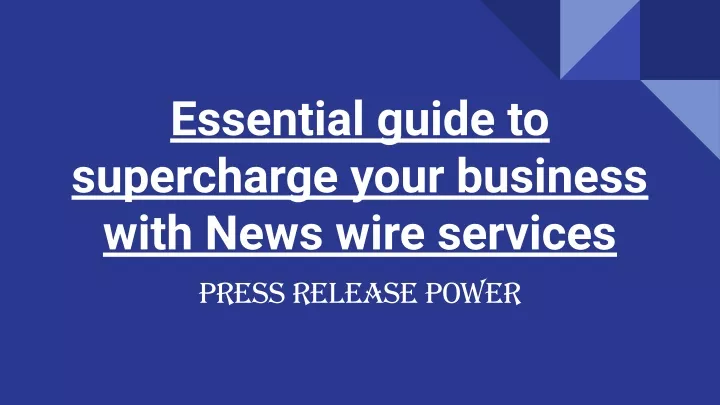 essential guide to supercharge your business with