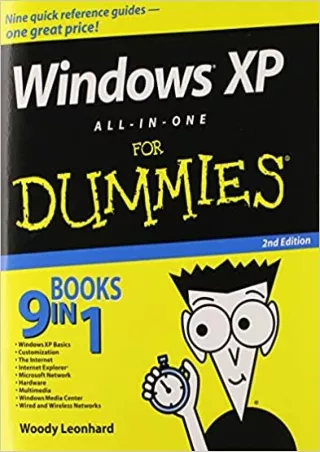 EBOOK Windows XP All in One Desk Reference For Dummies
