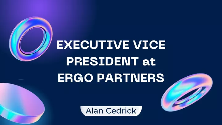 executive vice president at ergo partners