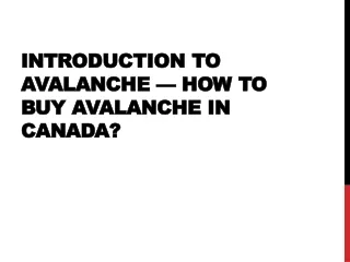 Introduction To Avalanche — How To Buy Avalanche In Canada?
