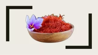 saffron benefits
