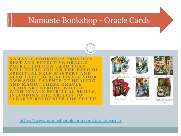 namaste bookshop oracle cards