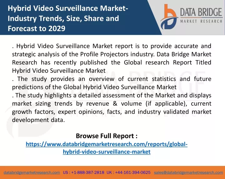 hybrid video surveillance market industry trends