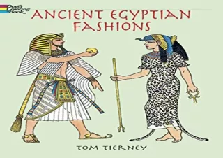 PDF Ancient Egyptian Fashions Coloring Book (Dover Fashion Coloring Book) free