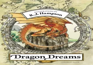 download Dragon Dreams Coloring Book (R.J. Hampson Coloring Books) full