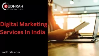 Digital Marketing Services In India