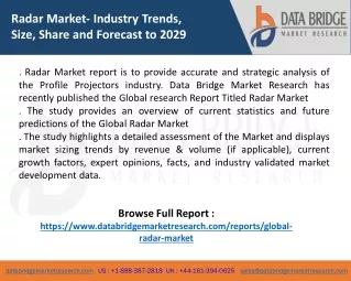 Radar Market