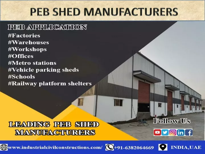 peb shed manufacturers