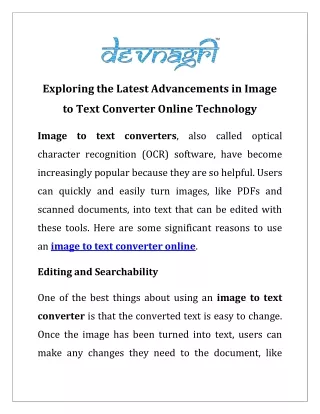 exploring the latest advancements in image