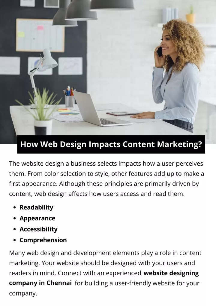 how web design impacts content marketing