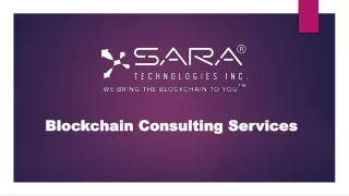 blockchain consulting services