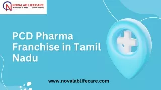 Pcd Pharma Franchise in Tamil Nadu | Novalab LifeCare