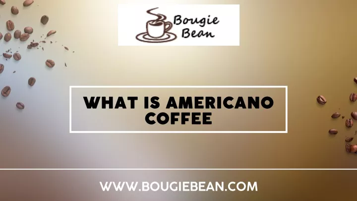what is americano coffee