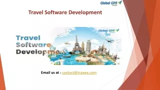 Travel Software Development