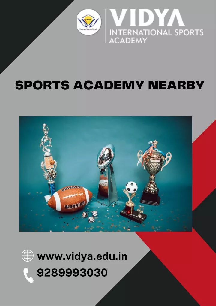 sports academy nearby