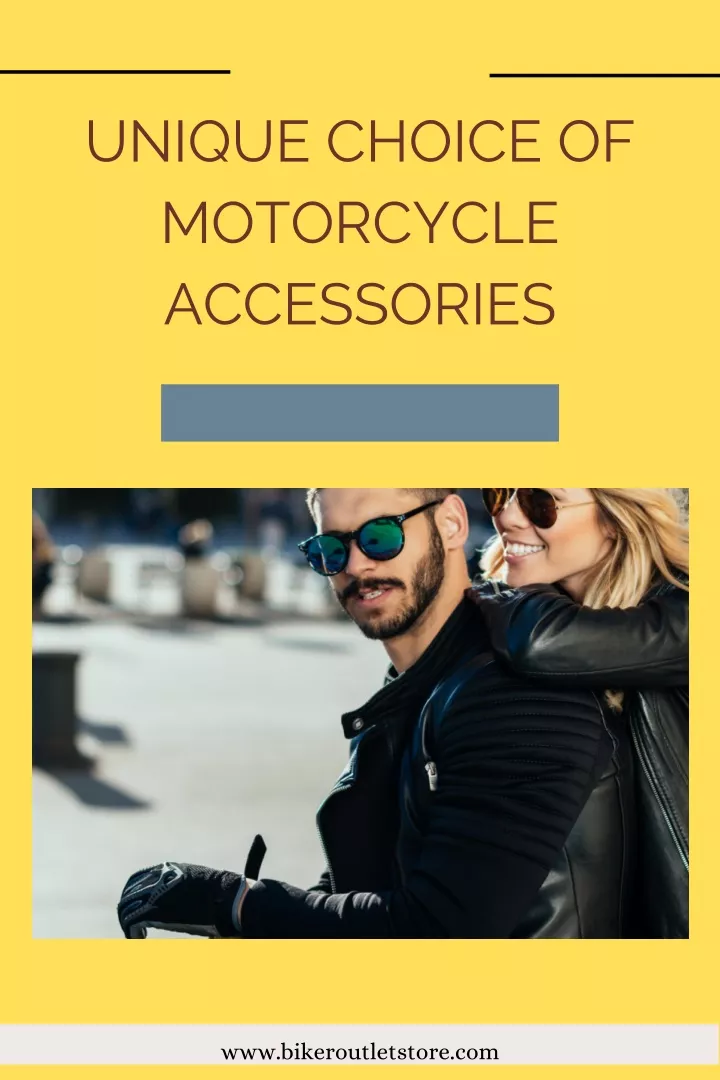 unique choice of motorcycle accessories