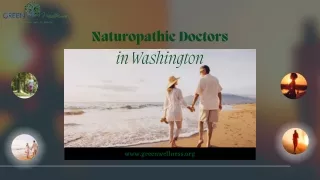 Naturopathic Doctors in Washington - Green Wellness