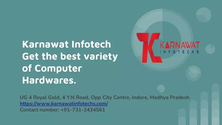 karnawat infotech get the best variety