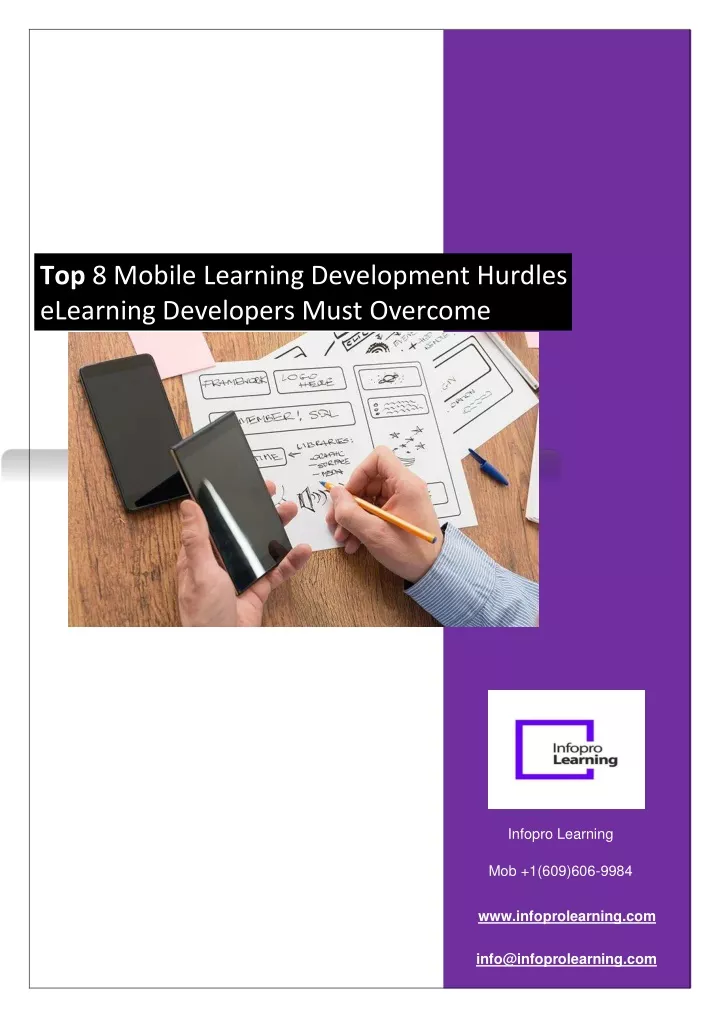 top 8 mobile learning development hurdles