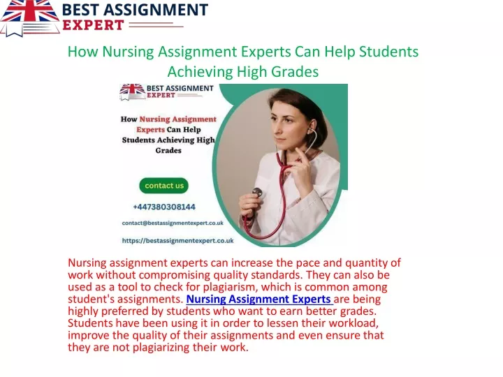 PPT - How Nursing Assignment Experts Can Help Students Achieving High ...