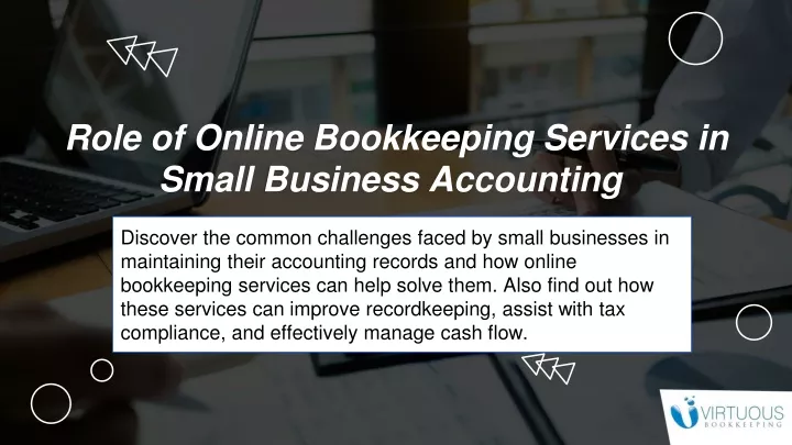 role of online bookkeeping services in small