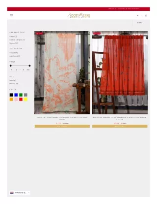 Cotton Curtain | Cotton Curtains For Home